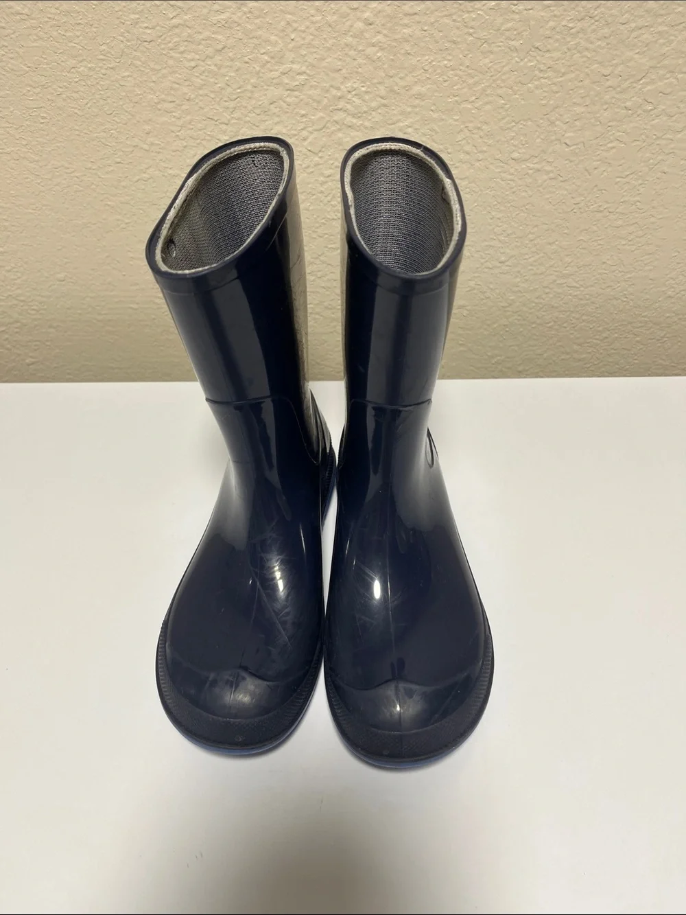 wonder nation Navy Kids Rain Boots
